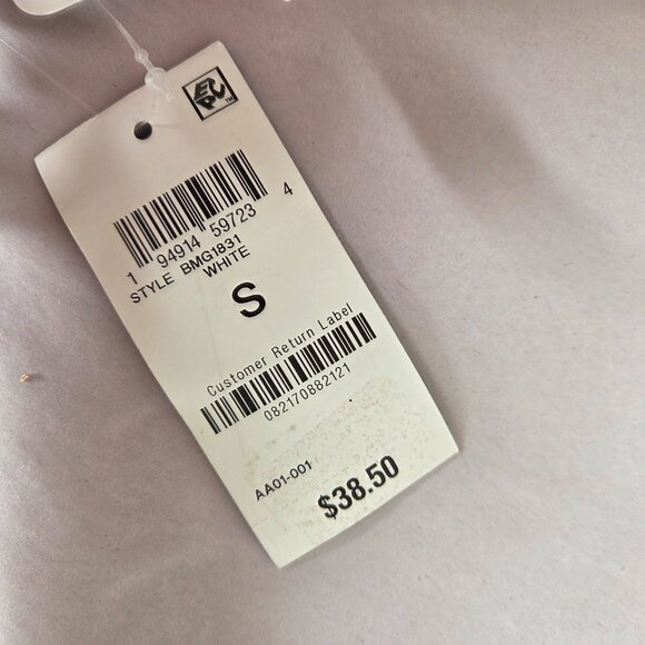 I.N.C. International Concepts Women's White Delicate Double Circle Belt - Picture 2 of 2